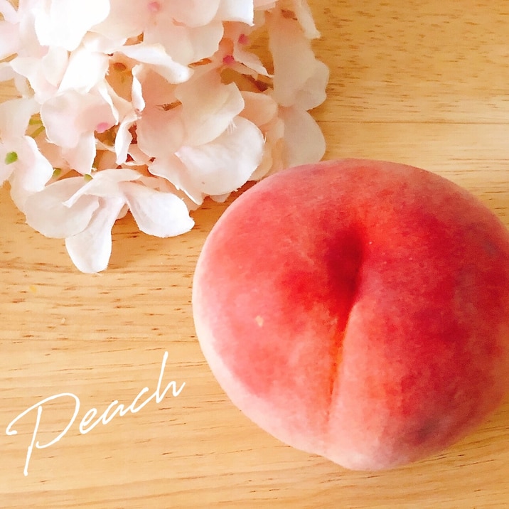 つるんと皮剥きできるꕤ丸ごと桃の冷凍保存✧˖°
